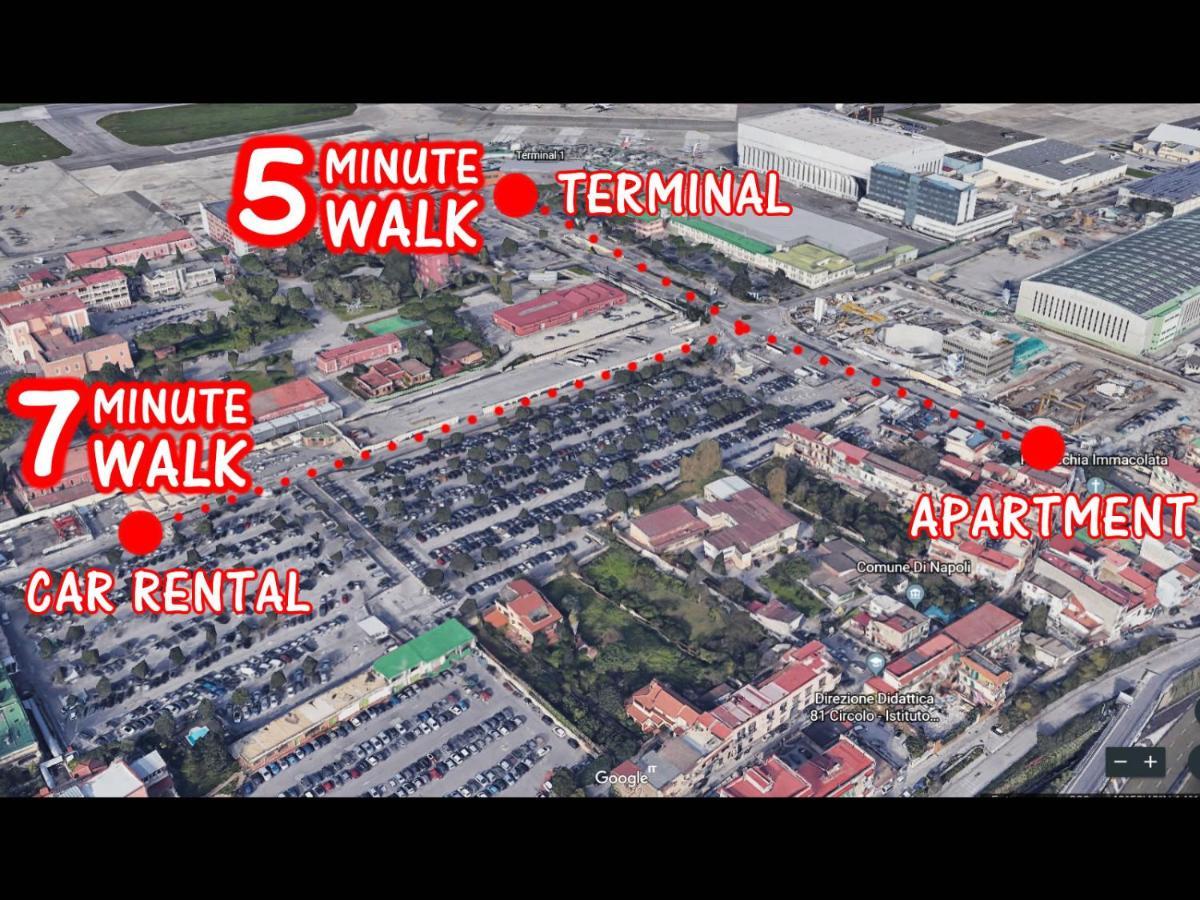 La Casetta Arancione Nell'Aeroporto Di Napoli Apartment Ngoại thất bức ảnh
